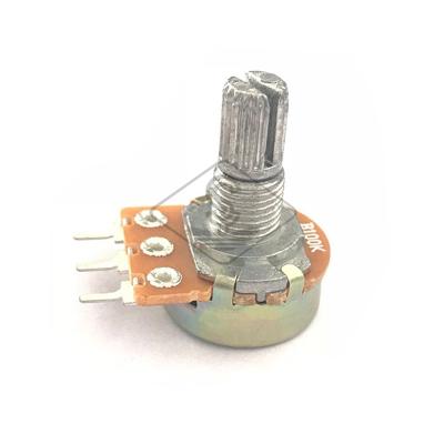 China Double Seagull Wing B1K2K5K10K20K 50K 100K 500K Handle Length 15 Single Potentiometer 20MM WH148 for sale