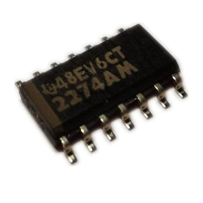 China New amplifiers and original integrated circuit of TLC2274AMDREP for sale