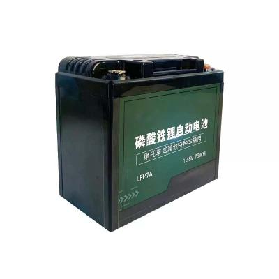 China Electric Bicycles/Scooters Motorcycle Starting Deep Cycle 12V 7AH Lithium Ion Battery Cell Pre-Charge Overcharge Protection Battery Start Motor Battery for sale