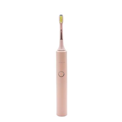 China Four Minutes One Day 2022 Newest Household Pink High Quality Portable OEM Private Label Teeth Cleaner Electric Toothbrush IPX7 With Travel Purpose for sale