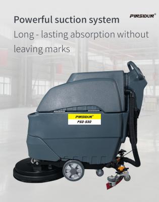 China Custom Walk Behind Cleaning Machine Electric Floor Scrubber Machine 500W for sale