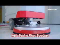 Rotary Walk Behind Floor Scrubber Cleaner 500 Watt