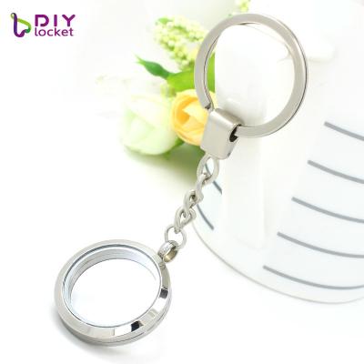 China Fit for Floating Charms/Floating Birthstone Floating Dishes/Wholesale Around Stainless Steel Pendant Key Chain for Floating Charm for sale