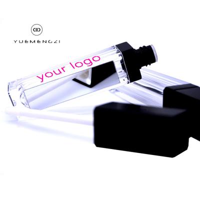 China Personal Care 7.5ML LED Light Container With Mirror Package Bottle Lip Gloss Plastic Empty Tube for sale