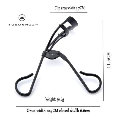 China High Quality PASSIONATE Label Black Passionate Logo Printing Custom Wholesale Private Beauty Tools Eco-Friendly Eyelash Curler for sale