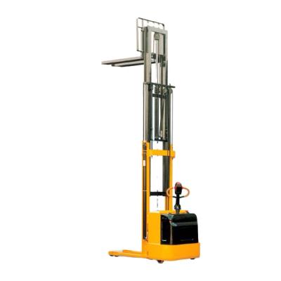 China Electric Building Material Stores Full Forklift Stacker With 4500 And 5500MM Height for sale