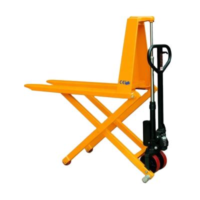 China Manual And Electric Type High Lift Hydraulic Hand Pallet Truck 1000kg for sale