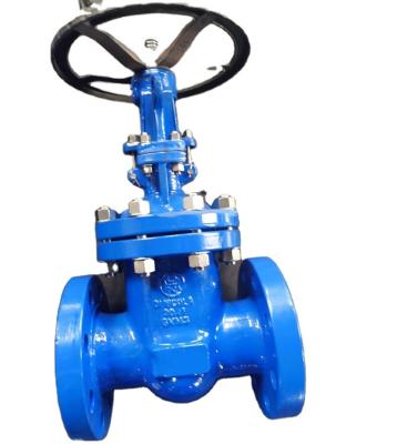 China DIN3352 F4 General Ductile Iron Resilient Seated Non-rising Stem And Rising Stem Gate Valve for sale