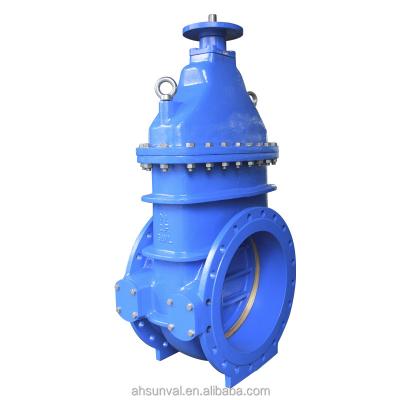 China General Flanged Metal Seated Gate Valve Non Rising Stem BS5163 PN10/16 for sale