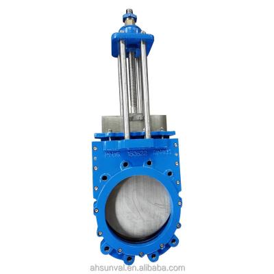 China General Type Rising Stem Knife Wafer Gate Valve, for sale