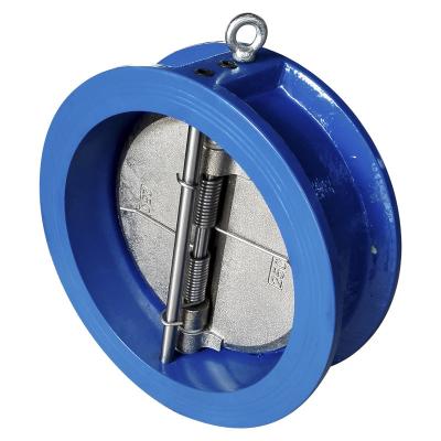 China General Standard ANSI Wafer Check Valve Plate Double Check Valve Duo Gate Check Valve for sale