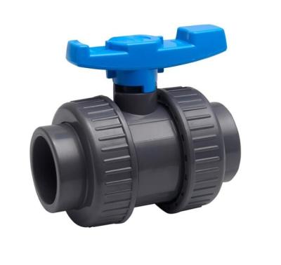 China PVC General Union Plastic Single Ball Valve for sale