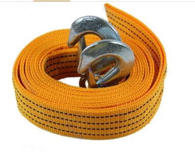 China Tow Cable Tow Strap Car Towing Rope With High Strength Nylon Hooks 4M*50cm for sale