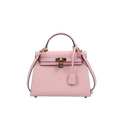 China 2023 PORTABLE New Classic Durable PU Leather Cross - Body Bag Buckle Strap Handles Straps Tote Bag For Women Bags for sale