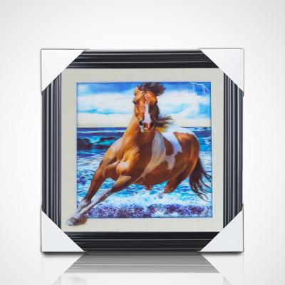 China Worldwide Animal Horse 3D 5D Lenticular Picture 3D Lenticular Posters Customized for sale