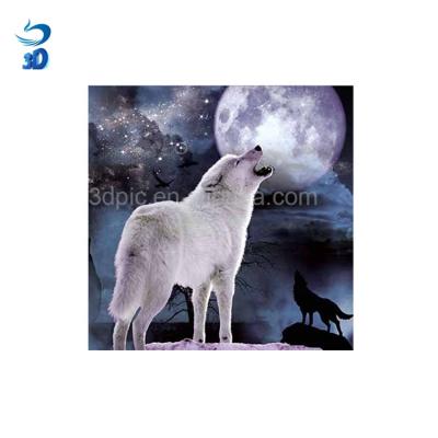 China Environmental Materials 3d Wall Painting Designs Animals 3d Lenticular Pictures for sale