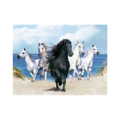 China World Hot Selling Horse 3D Picture For Home Decoration 3D Lenticular Picture for sale