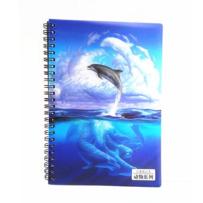 China 3d lenticular printing notebook / flip / animation etc. 3D for students custom enrolling 3d lenticular notebook for sale