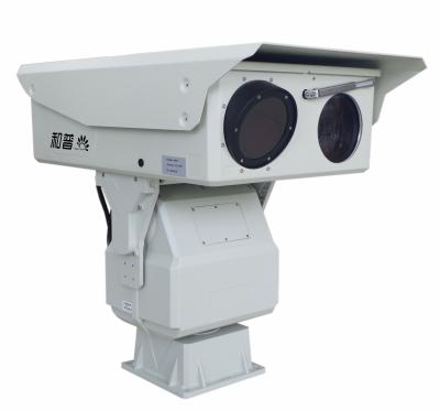 China Vehicle Mounted PTZ Thermal Imaging Long Distance Dual Sensor Thermal Camera for sale