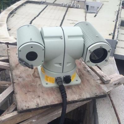 China Uncooled UFPA Sensor Dual Thermal Camera Night Vision With IP Surveillance System for sale