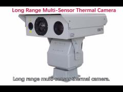 IP66 Surveillance Sensor Thermal Imaging Camera For Traffic Monitoring