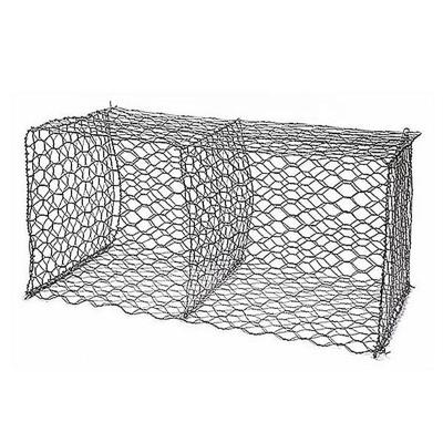 China Gabion Galvanized Gabion Box Hexagonal Hole Stone Woven Wire Mesh for sale