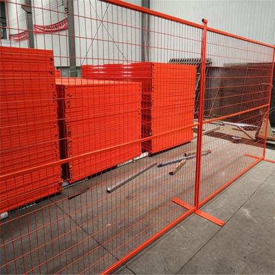 China China Supply North America 6x9.5' Welding Easily Assembled Wire Mesh Temporary Construction Fence for sale