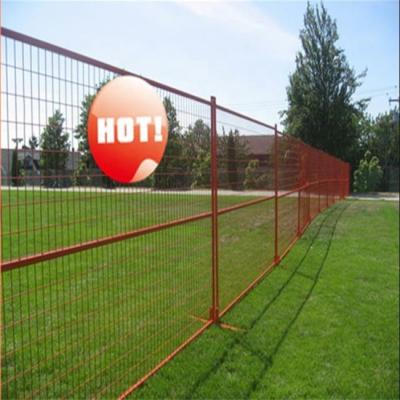 China Easily Assembled Canada Retractable Powder Coated Temporary Construction Wire Mesh Fencing for sale