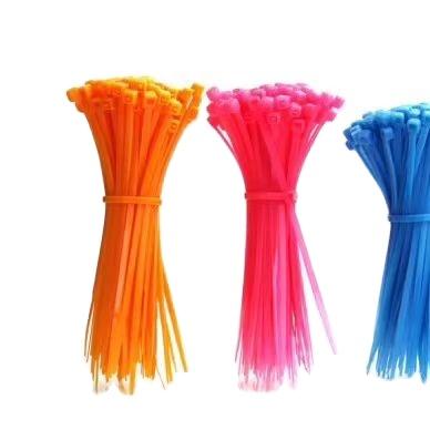 China Nylon plastic cable ties, nylon ties colors 4.8*200mm for sale