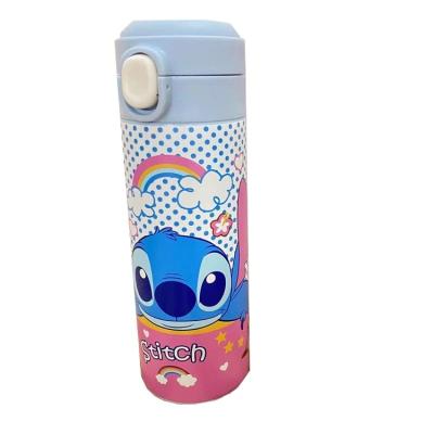 China Viable Popular Cartoon Student Supplies Metal Portable Thermal Water Bottle Mug Heat Insulation for sale