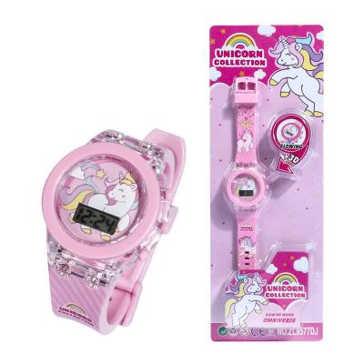 China Automatic Date Super Spiider Equip Children's Watch Cute Toy Watch With Light Exquisite Electronic Watch Girl Boy for sale