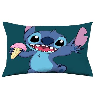 China Anti-Static Dot Printing Rectangular Pillow Cover Plush Sofa Car Pillow Case Cushion Super Soft Short Waist Pillow Cover Wholesale for sale