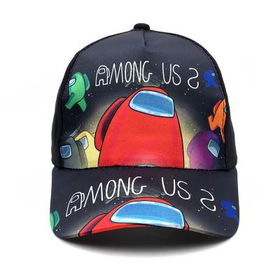 China Cartoon Beach Children Students Boys Girls Lovely Fashionable Outdoor Sun Hats Windproof Hats for sale