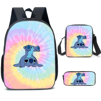 China New Cartoon Waterproof Adult Internal Memory Bag Luggage Bag Travel Clothes Storage Printed Schoolbag for sale