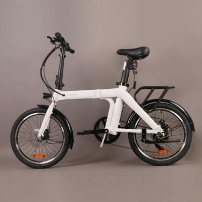 China Popular Electric Bike Lehe S3 Aluminum Alloy 20 Inch Foldable E-Bike For Adult 350W With Shimano 7 Speed ​​Derailleur for sale