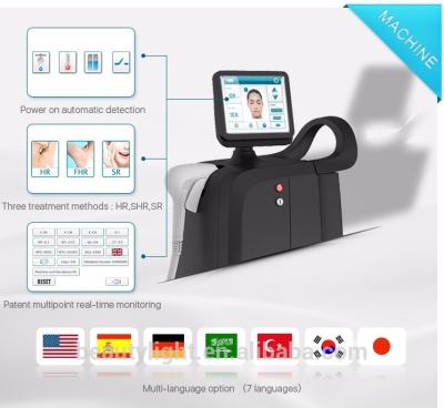 China Support for installment payments Sapphire TEC cooling 3 combined wavelengths 755 810 1064 laser hair removal machine for sale