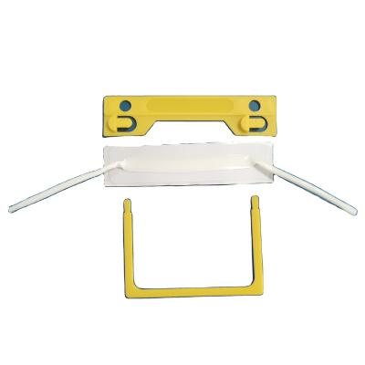 China Metal office stationery self-adhesive U clip binder, paper clip file clip, hospital self-adhesive U clip for sale