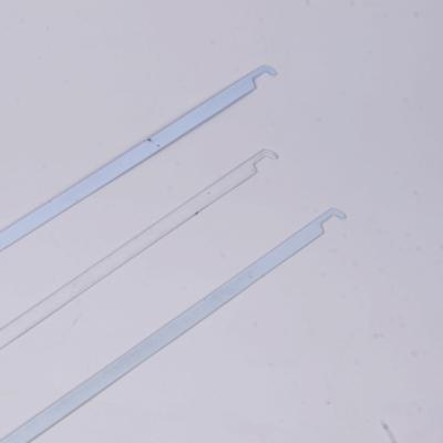 China Customizable good quality plastic 404/345/324mm white metal file hanging rod for sale