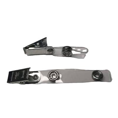 China Metal U Metal Nickel Plated Steel Embossed Bulldog Clip for sale