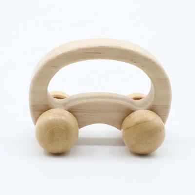 China Hot Selling Eco-Friendly Handmade Wooden Car Toys Eraser Baby Wooden Toy for sale