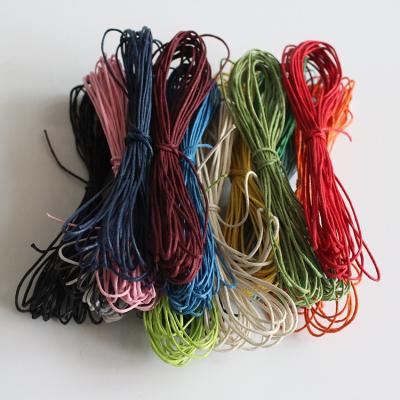 China Viable Wholesale Twine For Pacifier Chain DIY Jewelry Making Wax Rope Twine for sale