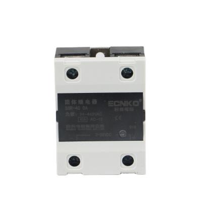 China Solid State Relay SSR-80DA Single Phase 24-480VAC 3-32VDC ECNKO Factory Sealed Direct Sale for sale