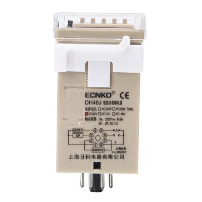 China Direct Selling DH48J Miniature Sealed / Sealed Low Power Consumption Timer Meter / Counter For Household Equipment for sale