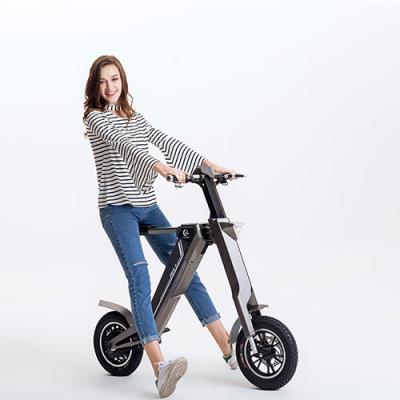 China 2022 New Outdoor E-bike Foldable Electric Scooter 48V 250W Small Automatic Electric Bike for adult for sale