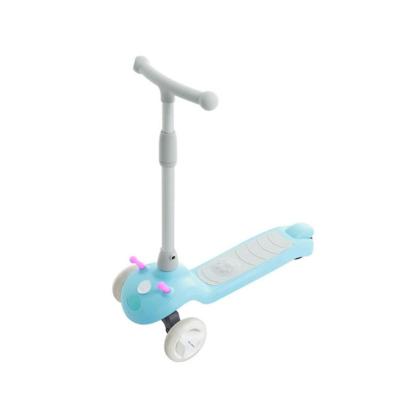 China Manufacture mini Cheap three wheels ride on battery operated electronic electric kick e children Kids scooter for sale