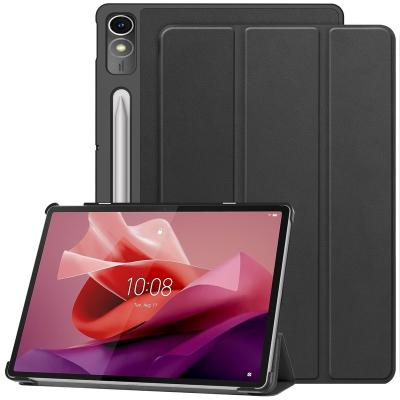 China Wallet function Protective Tablet Funda  smartcover For Lenovo Tab P12  Case 12.7 with with pencil holder Solid Hard PC Cover case for Pad Pro12 for sale