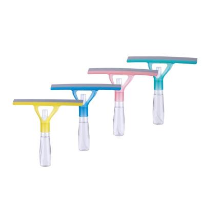 China Sustainable Plastic Spray Window Squeegee For Household Window Cleaning for sale