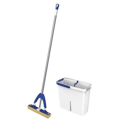 China Sustainable Cellulose Sponge Mop and Bucket Set for sale