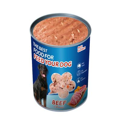 China Skin & Coat Health 400g Beef Flavor  Private Label Pets Food for Dogs Treats for Dog for sale