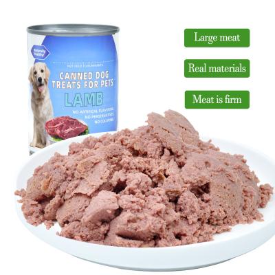 China Skin & Coat Health 430g Protein Nutrition Dog and Cat Canned Pet All-breed Lamb Customized Liver, Deep Fish Oil High Protein, Low Fat 2 Years for sale